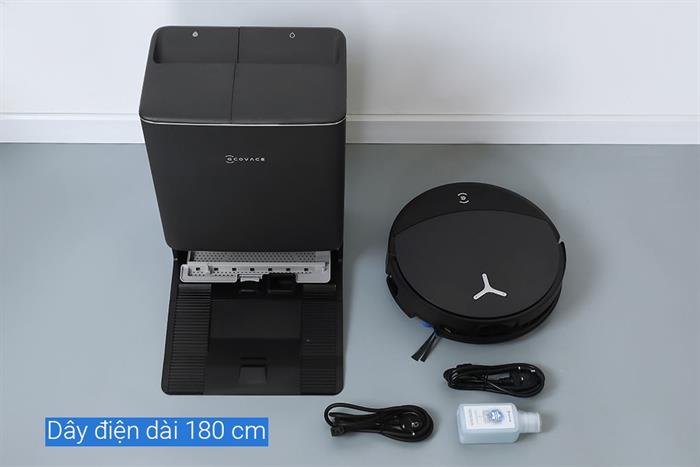 Robot hút bụi lau nhà Ecovacs Deebot T90 PRO OMNI - Đen/Trắng